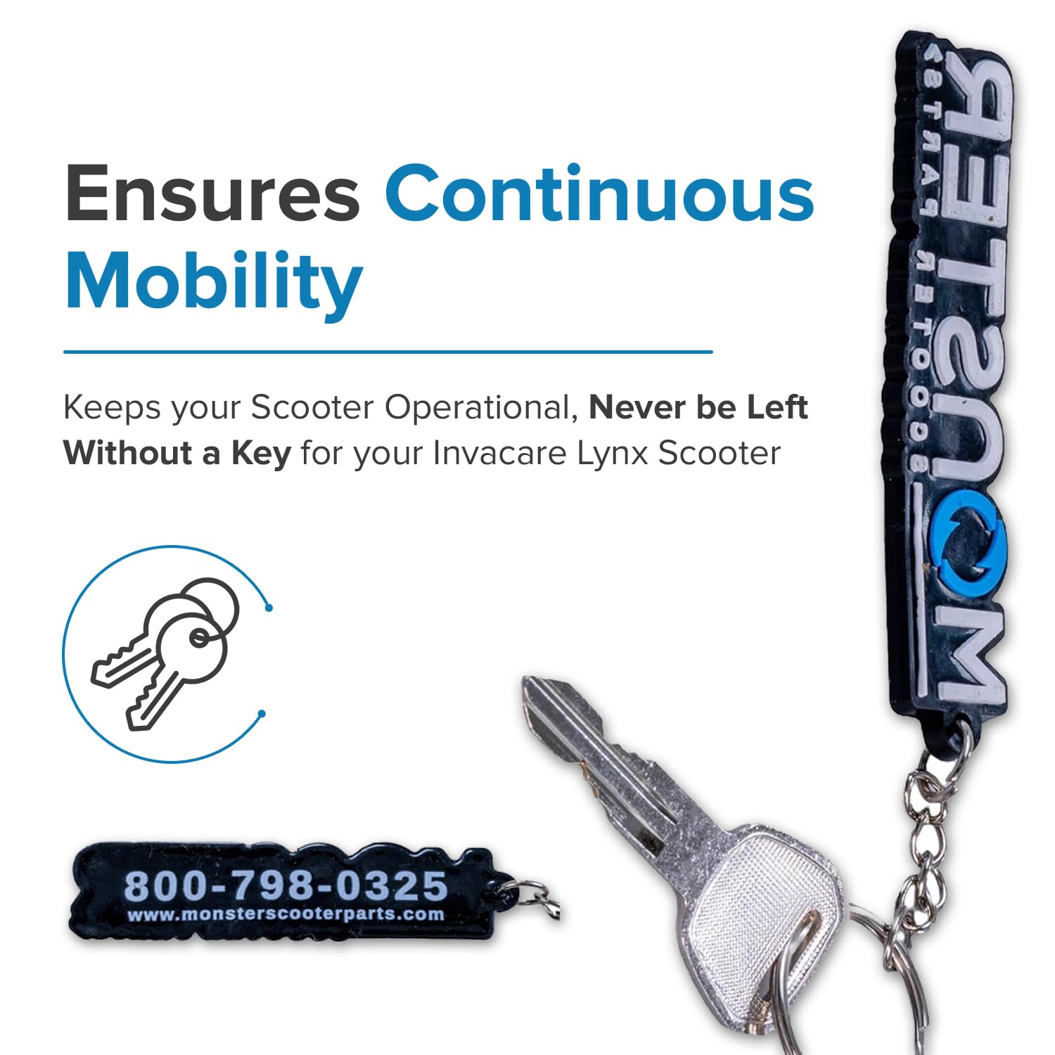 Amazon.com: AlveyTech Key for the Invacare Lynx L-3, Lynx L-3X